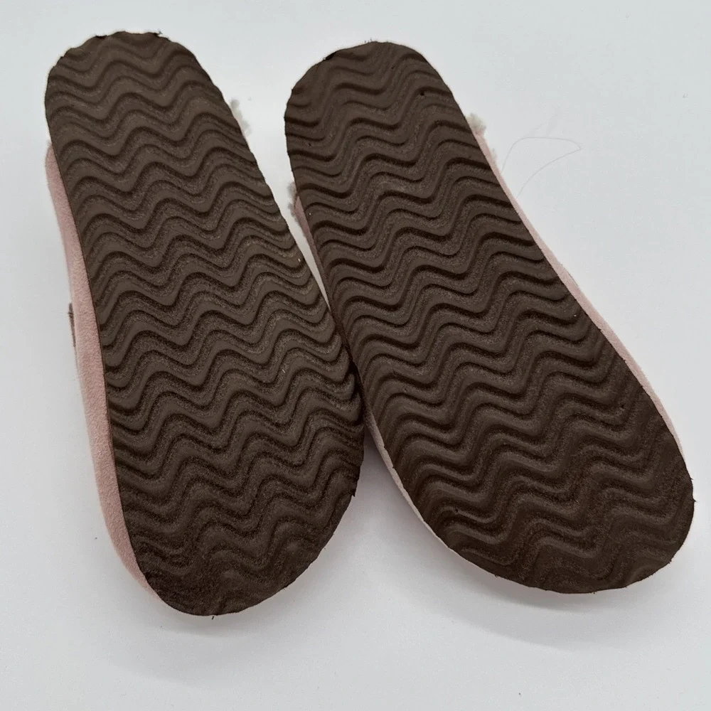 Magellan Girls Pink Suede Buckle Fashion Clogs 11D Worn Once